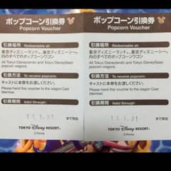 あきまこ様専用 ディズニー ♡ポップコーン 引換券♡のサムネイル