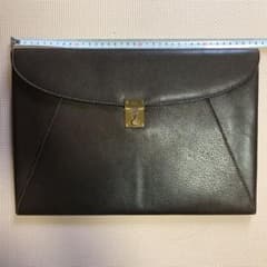 GUCCI Leather Clutch Bag Vintage