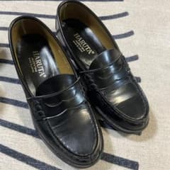 HARUTA 黒 ローファー 革靴のサムネイル