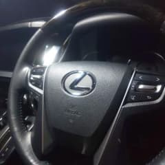 30アルファード ヴェルファイア ステアリング用エンブレム レクサスLM仕様