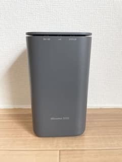 NTTドコモ SHARP  5G HR01 ダークグレー　ほぼ未使用 NTTドコモ SHARP home 5G HR01 ダークグレー ほぼ未使用 - メルカリ