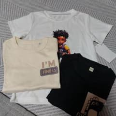 男の子キッズ 半袖Tシャツ 3枚セット 110cmのサムネイル