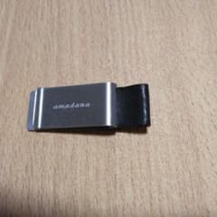 amadana マネークリップ ステンレスレザーのサムネイル