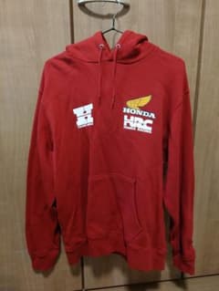 GU HONDAコラボ パーカー L レッドのサムネイル