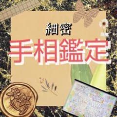 ❀手相鑑定❀いたします❀期間限定価格のサムネイル
