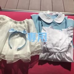 いちご様　専用　アリス風　ドレス　水色　パニエ付きのサムネイル