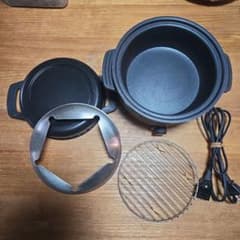 YAMAZEN電気グリル鍋5wey セットのサムネイル