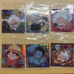 ONE PIECE モンキー・D・ルフィ シール6枚セット - メルカリ