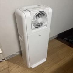 アイリスオーヤマ サーキュレーター 衣類乾燥 除湿機 IJDC-K80-W