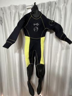 Aqualung ドライスーツ ネイビー/イエロー - メルカリ