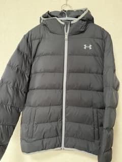 Under Armour フード付きダウンジャケット グレーのサムネイル