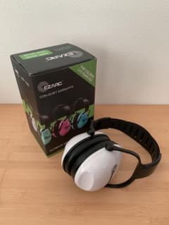 EZARC Con-Quiet Earmuffs ホワイト/ブラックのサムネイル