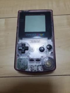 ☆美品☆　ゲームボーイカラー　クリアパープルのサムネイル