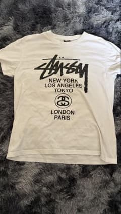 Stüssy ホワイト Tシャツ Mのサムネイル