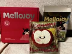 新品未使用】Mellojoy もこもこ山の野菜＆フルーツ スクイーズ りんご