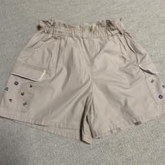 【セット売り可】ポンポネット　ショートパンツ キュロット　Sのサムネイル