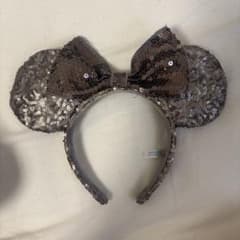 ディズニー カチューシャ スパンコール シルバーのサムネイル