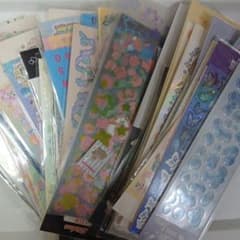 デコレーションシール 大量まとめ売り ホログラム ラメのサムネイル