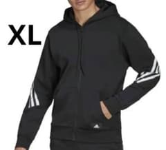 adidasアディダス メンズ フルジップパーカー　XL　【中古】のサムネイル
