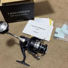 SHIMANO 21 TWIN POWER SW 6000HG スピニングリール - メルカリ