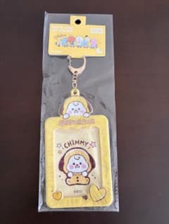BTS 지민 BT21 포토 카드 키 체인 신품 미개봉