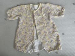 花柄ロンパース 50-60cmのサムネイル