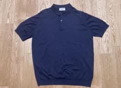 JOHN SMEDLEY ジョンスメドレー ポロシャツRHODES ネイビー - メルカリ