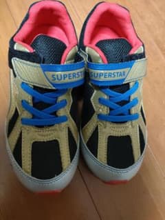 SUPERSTAR スニーカー ブラック/ゴールドのサムネイル