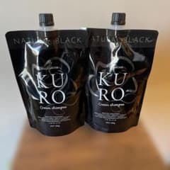 バランローズKURO Cream shampoo ブラック2個セット - メルカリ