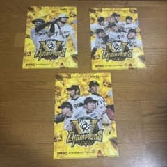 阪神タイガース　2025年グルメファイル　3枚セットのサムネイル