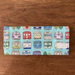 カトラリーケース(裏地薄め) 新幹線　電車　エジソン箸入れのサムネイル