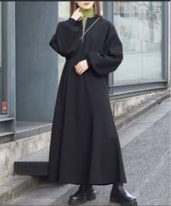 ハーフジップ2wayマーメイドワンピースのサムネイル