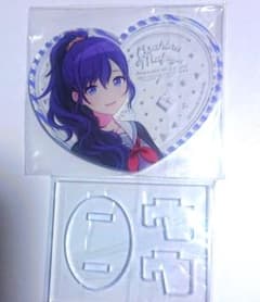 ❣️早い者勝ち❣️　プロセカ 朝比奈まふゆ ぴくりあ アクリルスタンド ハート型 プロジェクトセカイ Anniversary/Birthdayイラスト2022-2023 カード型
