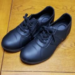 Re:getAリゲッタヒールスニーカー黒LL(25cmくらい)のサムネイル