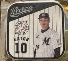 千葉ロッテマリーンズ　珪藻土コースター　加藤翔平選手のサムネイル