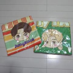 BTS Tiny TAN タイニータン 寝そべりプレミアムバスタオル 2種セットのサムネイル
