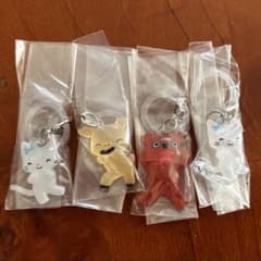ノンタン　めじるしアクセサリー　タータン　ぶたさん　くまさん　セット　ガチャのサムネイル