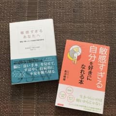 「敏感すぎるあなたへ」＋「敏感すぎる自分を好きになれる本」2冊セットのサムネイル