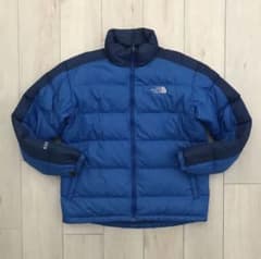 ＬノースフェイスNORTHFACE600フィルブルー青ダウンジャケットのサムネイル