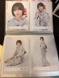櫻坂46 藤吉夏鈴 2022年 浴衣衣装 生写真 コンプ - メルカリ