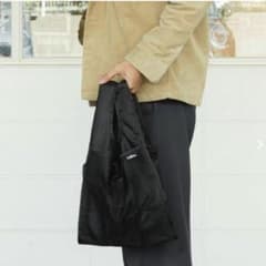 HIGHTIDE nahe ネーエ ショッパー エコバッグ ブルー　新品　S