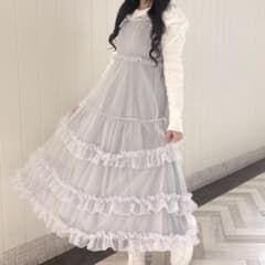 フリルチュールキャミOP evelyn evelyn渋谷店 ❤︎New Arrival ❤︎ #フリルチュールキャミOP price