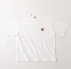 seesee see.seeシーシー　オリジナルロゴ刺繍Tシャツ　ホワイト　XLのサムネイル
