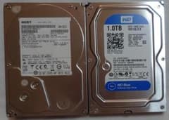 中古 内蔵型HDD HITACHI 1TB & WD10EZEX 1TB - メルカリ