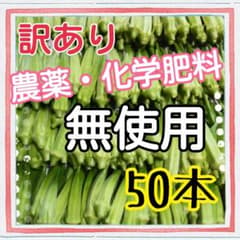 農薬・化学肥料 無使用　訳ありオクラのサムネイル