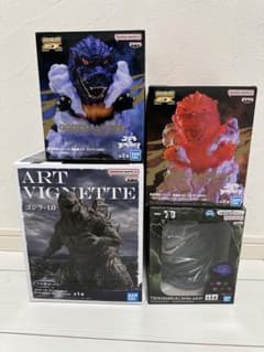 ゴジラ フィギュア 4種セット 鎮座獣EX ゴジラ-1.0 ルームライト