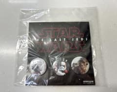 【非売品】STAR WARS 最後のジェダイ 缶バッジ 3種セットのサムネイル