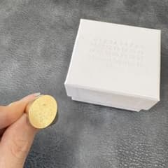 訳あり【新品】マルジェラ 指輪 シュバリエ シグネットリング ゴールド 