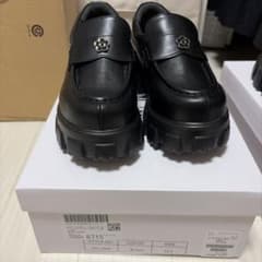 MARY QUANT × PUBLUX 厚底ローファー 黒 23.5 - メルカリ