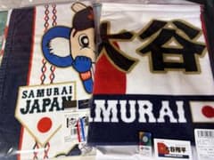 WBC 大谷翔平 ドアラ フェイスタオルのサムネイル